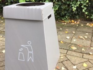 Gerecycled plastic dropbucket